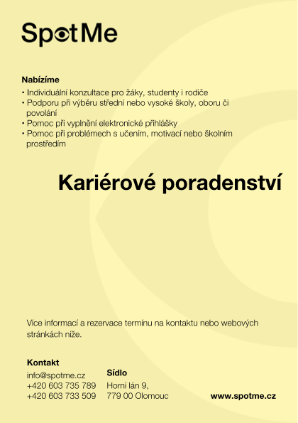 Kariérové poradenství – pomozte svému dítěti vybrat správnou cestu